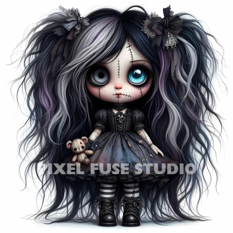 creepy doll
